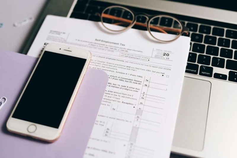 Singapore IRAS online tax filing through myTax Portal on a laptop